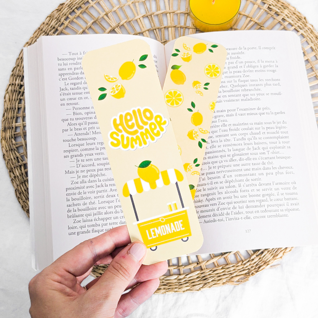 Marque-pages "Lemon"